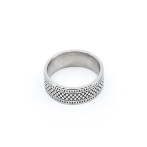 Pattern Ring Stål