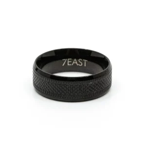Pattern Ring Svart