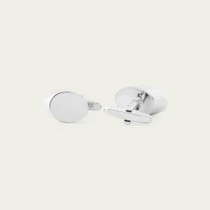 Manschettknapp Eclipse | Tidlös och elegant design | Silver