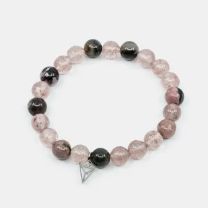 Mala Armband Jordgubbskvarts Y-YOGA