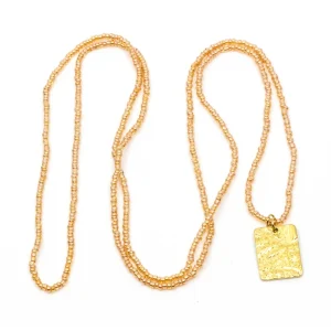 Sea Imprint Halsband Peach