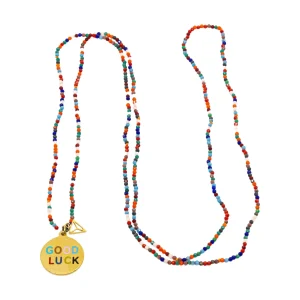 Good Luck Halsband Multi/Guld