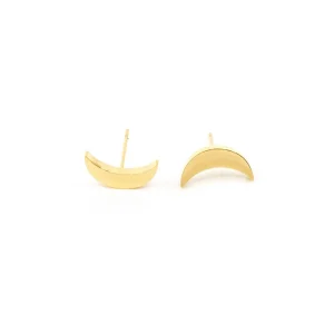 Moon Örhänge Guld