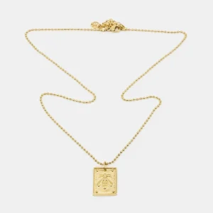 Bee Amulet Halsband Guld