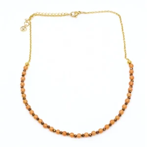 Beads Halsband Orange