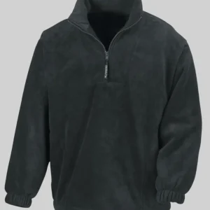 Fleece Half-zip - Svart