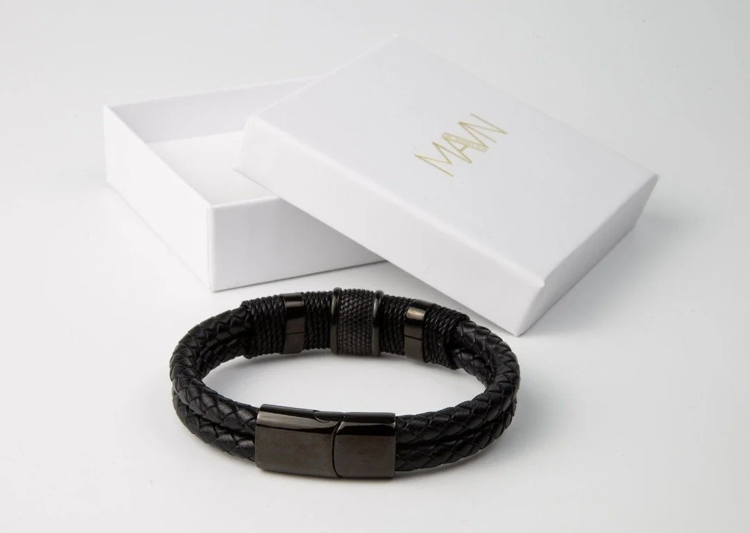 Läderarmband herr - Gladsax - Bild 4