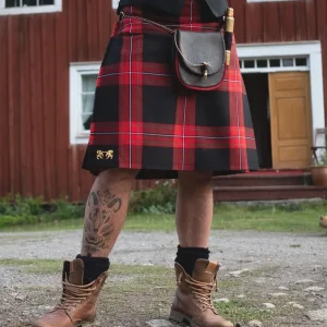5 yard casual kilt Dellen, 16 oz 100% ull